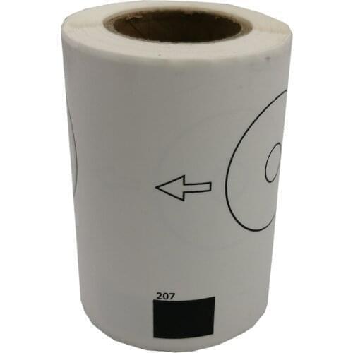 Compatible DK-11207 DK 11207 Label 58*58mm Compatible for Brother Label Printer White Paper DK11207 DK-1207 DK207