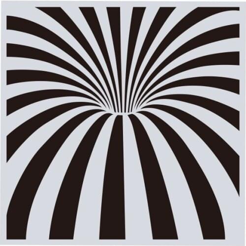 15*15 Geometry Layering Stencils graffiti hand copied board hollowed out photo album graphic spray painting tool