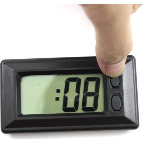 Universal Car Truck Dash Digital LCD Clock Gauge High Quality