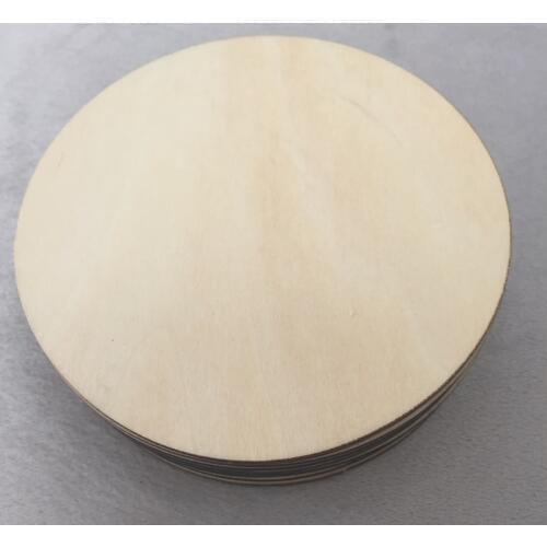 CIRCLE Shape Craft Blank Disc BIRCH Wood Decoration Embellishment Tag