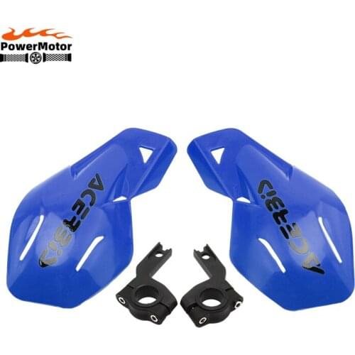 1 Pair Motorcycle Handguard Hand Guards Handlebar Protector Shield HandGuards Protection Gear For Dirt Pit Bike ATV Quads