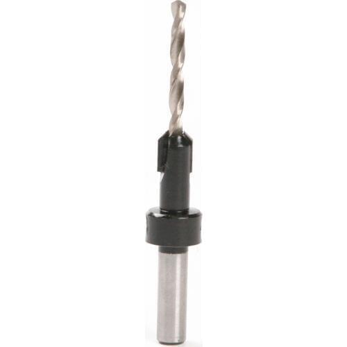 1pcs Countersink Drill Bit Adjustable Depth Stop Collar Woodworking Alloy round shank