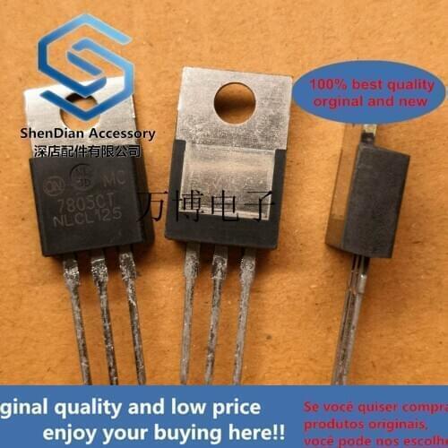 10pcs only orginal new MC7805CT LM7805 +5V thick substrate type