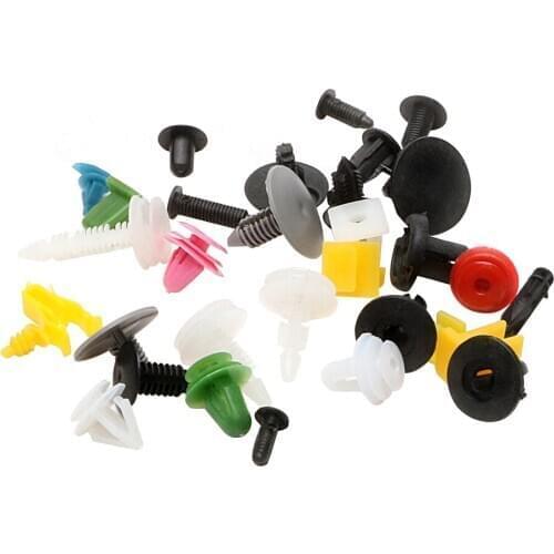 200pcs Car Plastic Cable Mount Clamp Clips Auto Wire Tie For Smart Forfour Fortwo Roadster Vauxhall Astra Adam Vectra Vxr8