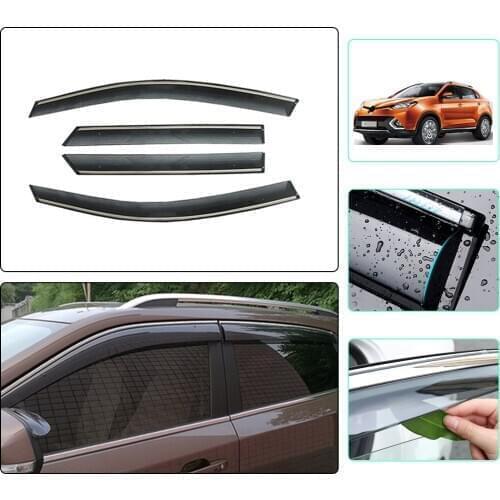 For MG GS 2015 2016 2017 2018 2019 2020 Smoke car window visors sun Rain Guard Wind Sunny visor Deflectors 4PCS