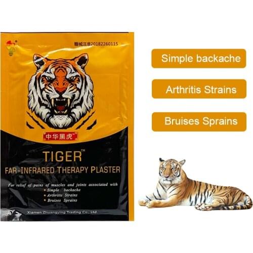 8pcs Tiger Blam Medical Plaster Bruises Sprains Back Shoulder Neck Pain Muscles Pain Relief Patches For Arthritis Joint Pain