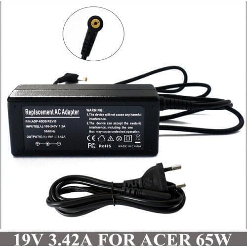 19V 3.42A 65W New Laptop AC Adapter Battery Charger+Cord For Acer Aspire 4330 4530 4710Z 4720Z 4720g 5030 5335 5715 6930-6235