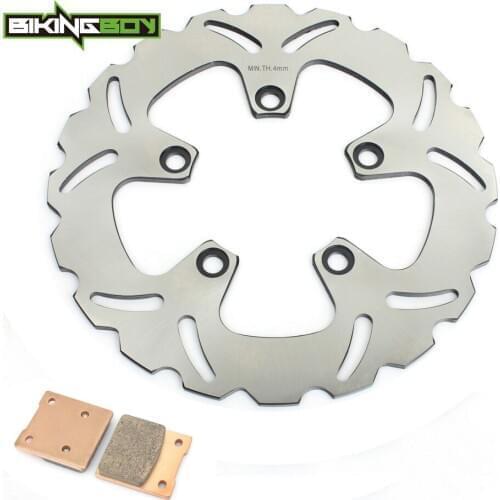BIKINGBOY Rear Brake Disc Rotor Disk + Pads Katana GSX600F GSX750F 98-06 03 04 05 K1 K2 K3 RF 900 R 96 97 SV 650 / S 99 00 01 02