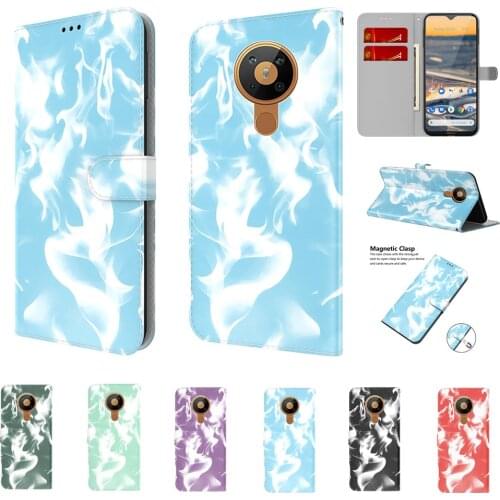 Business Leather Protection Phone Case for Nokia 5.3 5.4 3.4 2.4 6.2 7.2 Cover Flip Wallet Card Slot Kickstand Shockproof Fundas