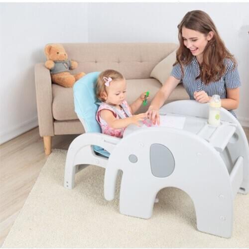 Babys Dining Chair Highchair Kids Table Dining Chair Baby Feeding Chair Plastic Folding Chairs Cosas Para Bebe