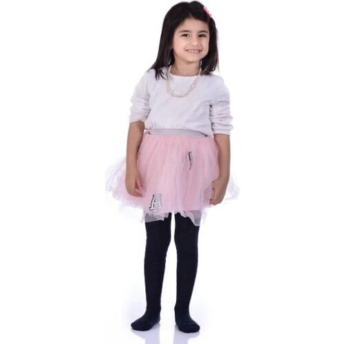 Idilfashion Mesh Pattern Female Child Pantyhose Socks Ç-ART111 (3'LÜ PACKAGE)