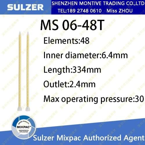 SULZER MIXPAC Mixer MS 06-48T 100 Minimum
