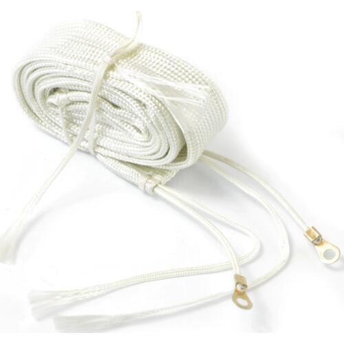 Glass Fiber Heating Tape 220V 1 m Long 100W Temp For Dry Water Pipe Electric Heater Wire Band Belt Fiberglas