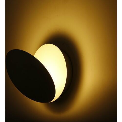 New products, welcome to wholesale and retail, round shell wall lamp, adjustable illumination area light
