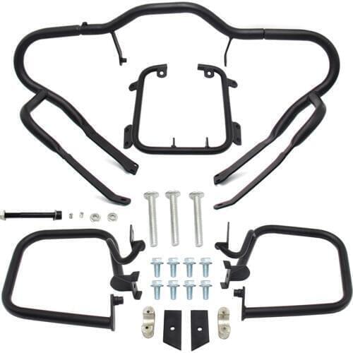 R1200RT 05-13 Engine Guard Highway/Freeway Crash Bar Saddlebag Support Front/Rear Protector for BMW R 1200 RT 2005-2013