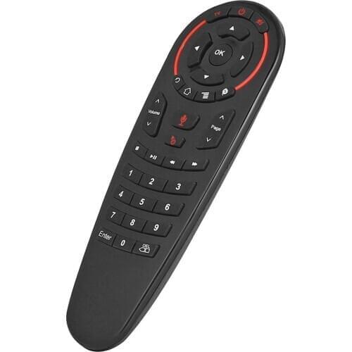 G30 Fly Air Mouse Voice Remote Control 2.4G Wireless Keyboard with USB Receiver Wireless Flying Rat with 6-Axis Gyroscope Sensor