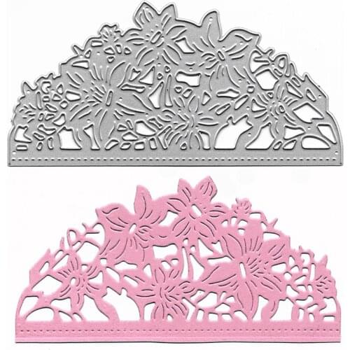 Craft Supplies Lace Border Metal Cutting Dies For Scrapbooking DIY Album Cardmaking Mold Clear Stamps And Dies Embossing Stencil