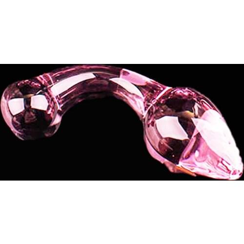 Pink Glass Anal Plug for Women Butt Plugs Vagina Nightlife Anus Dildo Adult masturbation Adult Gay Sex Toys Lover Gifts