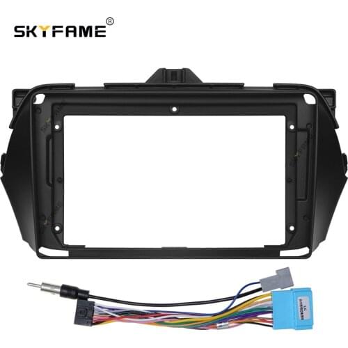 SKYFAME Car Frame Cable For SUZUKI CIAZ ALIVIO 2015-2017 Screen Dask Kit Fascia Frame harness