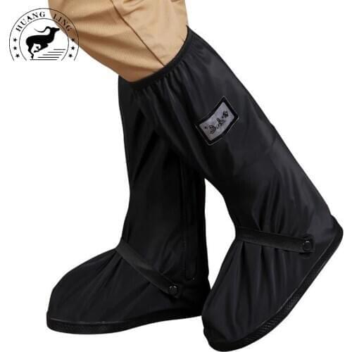 Unisex Rain Waterproof Boots Cover Rain Cover for Shoes Anti Slip Reusable Shoes Long Covers New