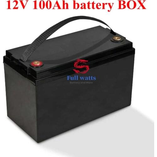 12V 80Ah 90Ah 105Ah 200Ah 3.2V Lifepo4 Battery Storage Box for Solar Power System and Uninterrupted Power Supply 12V Use
