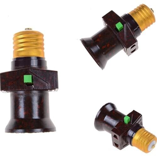 1PCS Vintage Pendant Bulb Holder E27 Lamp Holder Lampholders Lamp Bases Switch E27 Socket AC 111V 240V LED E27