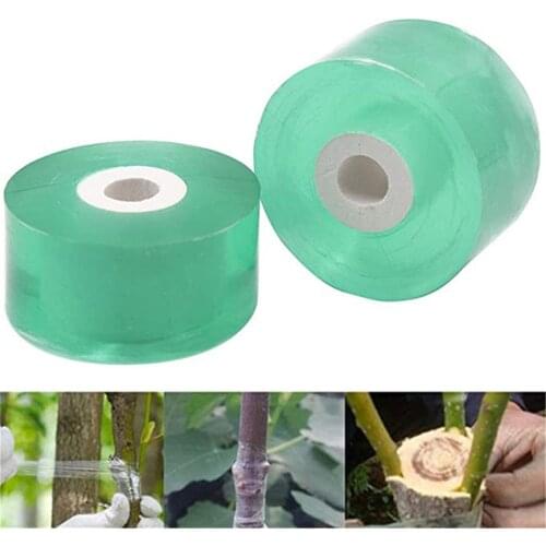 2pcs/set 5/4/3cm* 100m Roll Tape Grafting Tape Stretchable Plant Grafting Membrane ForSapling Pruning Strecth Graft Budding tool