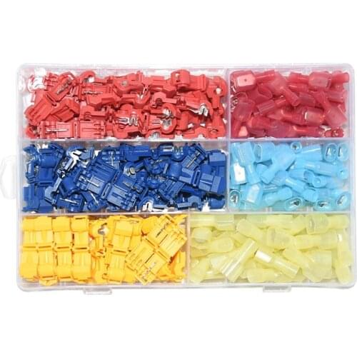 240PCS Wire Connectors Quick Splice Electrical Wire Terminals