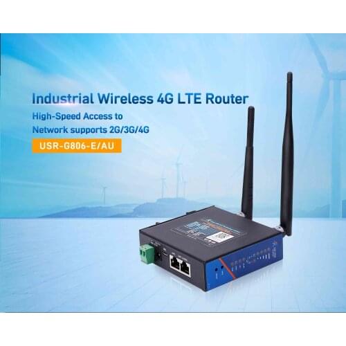 Europe/Australia Version Industrial Routers USR-G806-E/AU