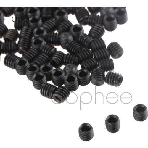 Dophee 100pcs/set Six Angle Pin Screws Sewing Machine Screws 1.5/1.6mm For Pegasus Overlock Machine Stretch Sewing Parts