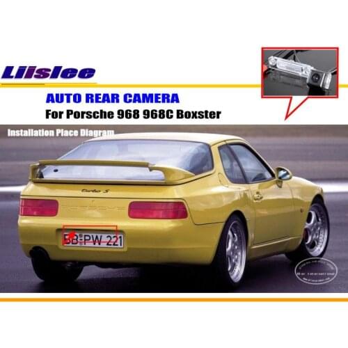 Car Rear view Camera For Porsche 968 968C Boxster Back Parking HD CCD RCA NTST PAL CAM