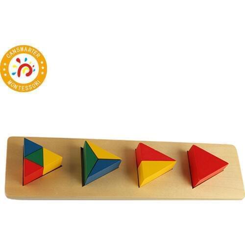 Montessori Kid High Quality Toy Multi-shapes Building Blocks For Early Education