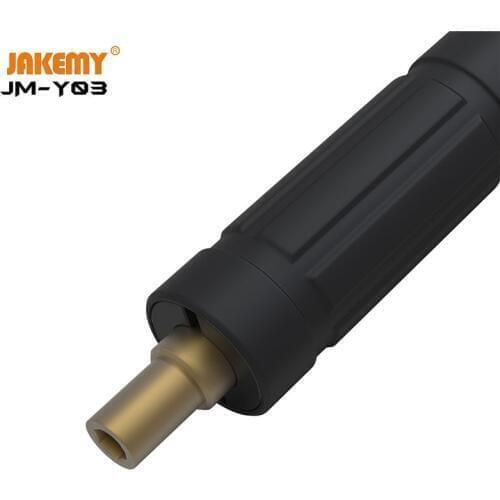 JAKEMY 2020 Newest JM-Y03 Mini Cordless Electric Screwdriver with Removable Rechargeable Lithium Battery for DIY Phone Laptop