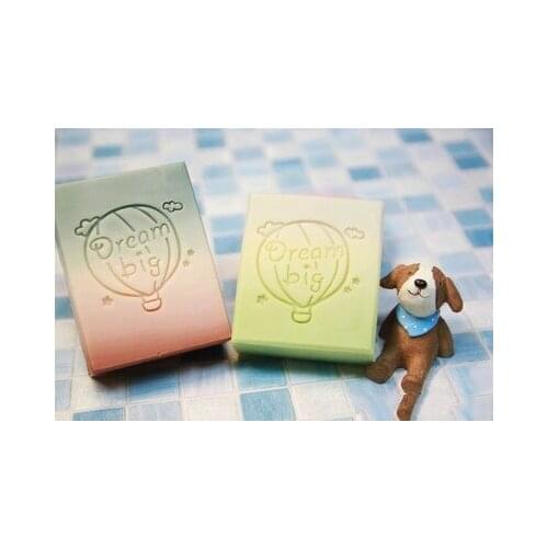 Dream big handmade soap pattern Mini diy soap stamp chaprter seal 4-5cm