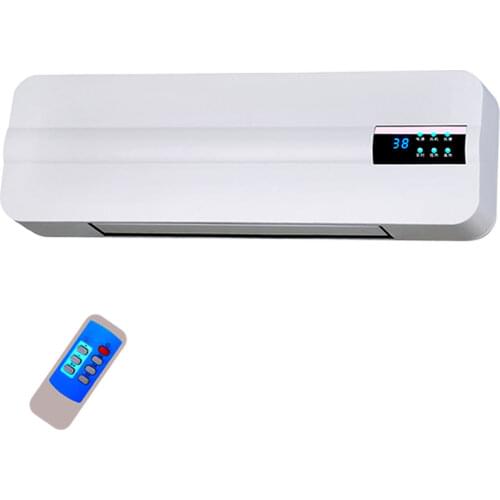 Wall-mounted Electric Air Heater Fan Wall Hanging Warm Cool Wind Blower Warmer Room Ceramic Thermal Heating Stove Radiator