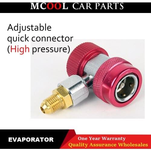 R134A Copper quick-connect air conditioner plus refrigerant adapter car fluoride quick connector car air conditioning tool