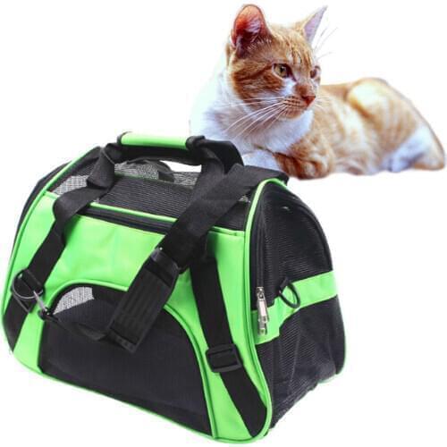 Pet Bag Portable Breathable Mesh Small Dog Cat Backpack Carrier Outgoing Handbag Puppy Outdoor Travel Bags Pet Props