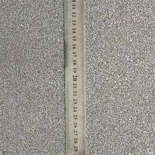 Spot 10mm thick through hole 60% foamed aluminum experimental grade foam aluminum / electronic wave shielding / sound absorption