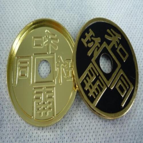 Japan Ancient Coin+Expanded Shell Magic Set Coin Appearing Tricks Professional Close Up Magic Magia Toys Classic Magic Props