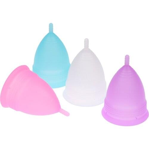 1 X Menstrual Cup Silicone Menstrual Cup Feminine Hygiene Period Cup Menstrual Collector For Menstrual Period
