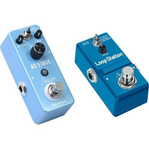 2 Pcs Guitar Effects Acoustic Guitar Simulator Effects, LEF-320 & LN-332AS