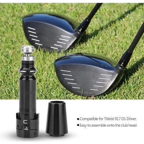Golf Club Shaft Adapter 0.335" /0.350" Tip Size Golf Shaft Adapter Sleeve Replacement for Titleist 917 D1 Driver Golf Accessory