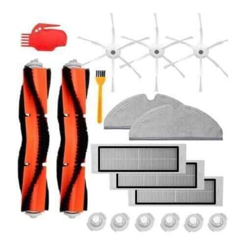 Stone millet sweeper accessories stone sweeping robot accessories side brush main brush filter cloth