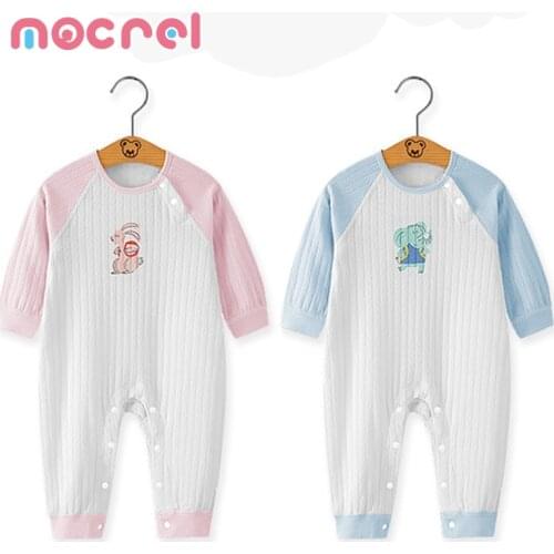 Baby Girl Birthstone Cotton In Spring And Autumn Winter Suit Cute Baby Outfit Red Clothing Climb Clothes Baby Girl Clothe Romper