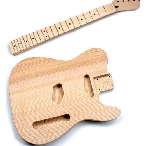 New brand project electric guitar kit with ASH body