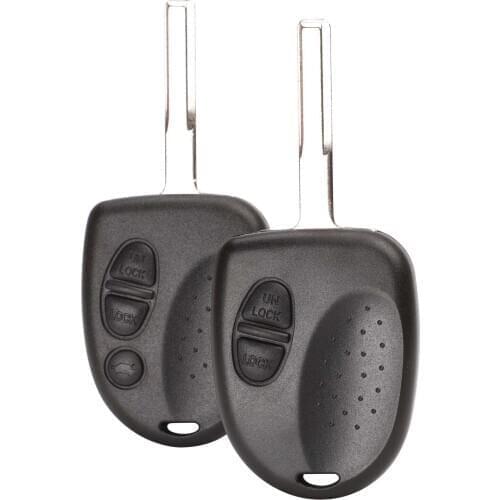 Kutery 2/3 Buttons Replacement Remote Car Key Shell Case Fob For Chevrolet Holder Commodore For Buick Royaum Horton