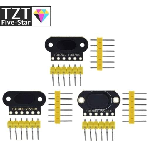 VL6180/VL53L0X/VL53L1X Time of Flight (ToF) Laser Ranging Sensor Module TOF050C TOF200C TOF400C 50CM/2M/4M IIC For Arduino STM32