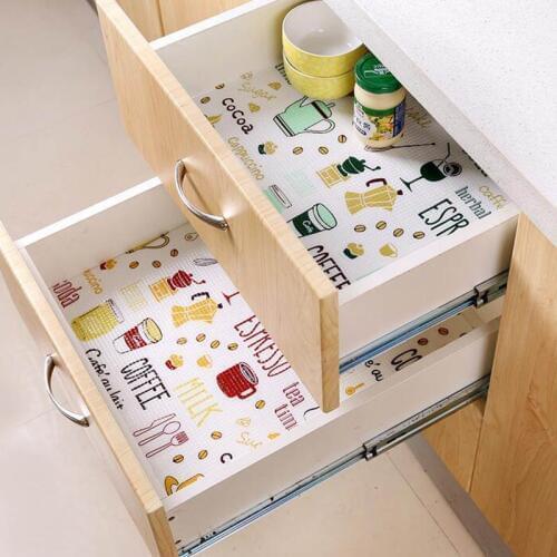 No Slid 1 PC Kitchen Gadgets Waterproof Mat Shelf Liner Paper Moisture-proof Pad Oil-proof Dining Bar Tools Table Drawer Paper