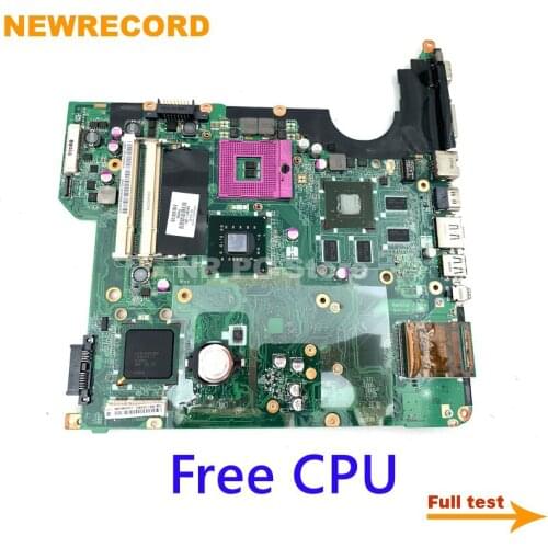 NEWRECORD For HP DV5 DV5-1000 Motherboard with G96-630-A1 Video Card DAQT6AMB8G0 482870-001 504641-001 PM45 DDR2 Free CPU