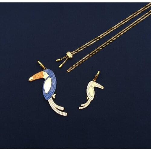 S925 sterling silver June new golden yellow bird disc mother-of-pearl pendant necklace female fashion South Korea popular